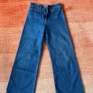 Reformation Thea High-rise Wide Leg Jeans